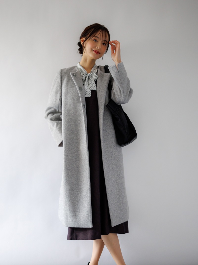 【50%OFF】グラシエオックスフォードVネックジャンスカ