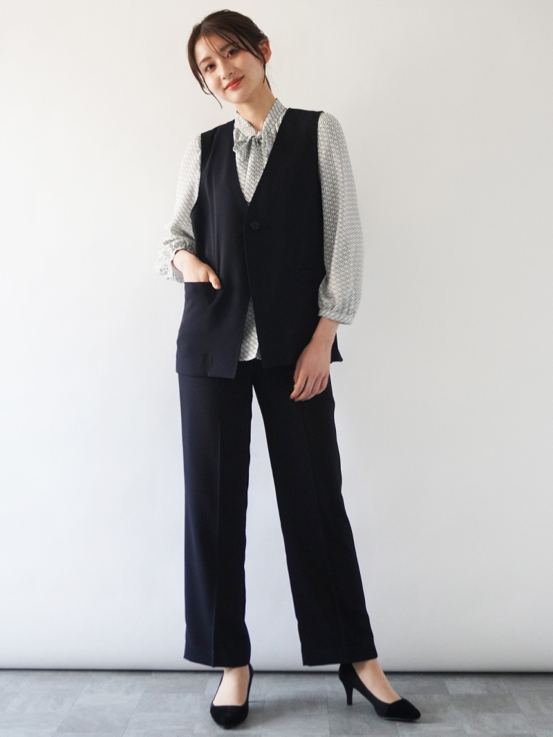 【再値下げ：20%→30%OFF】フレンチキスストレートパンツ