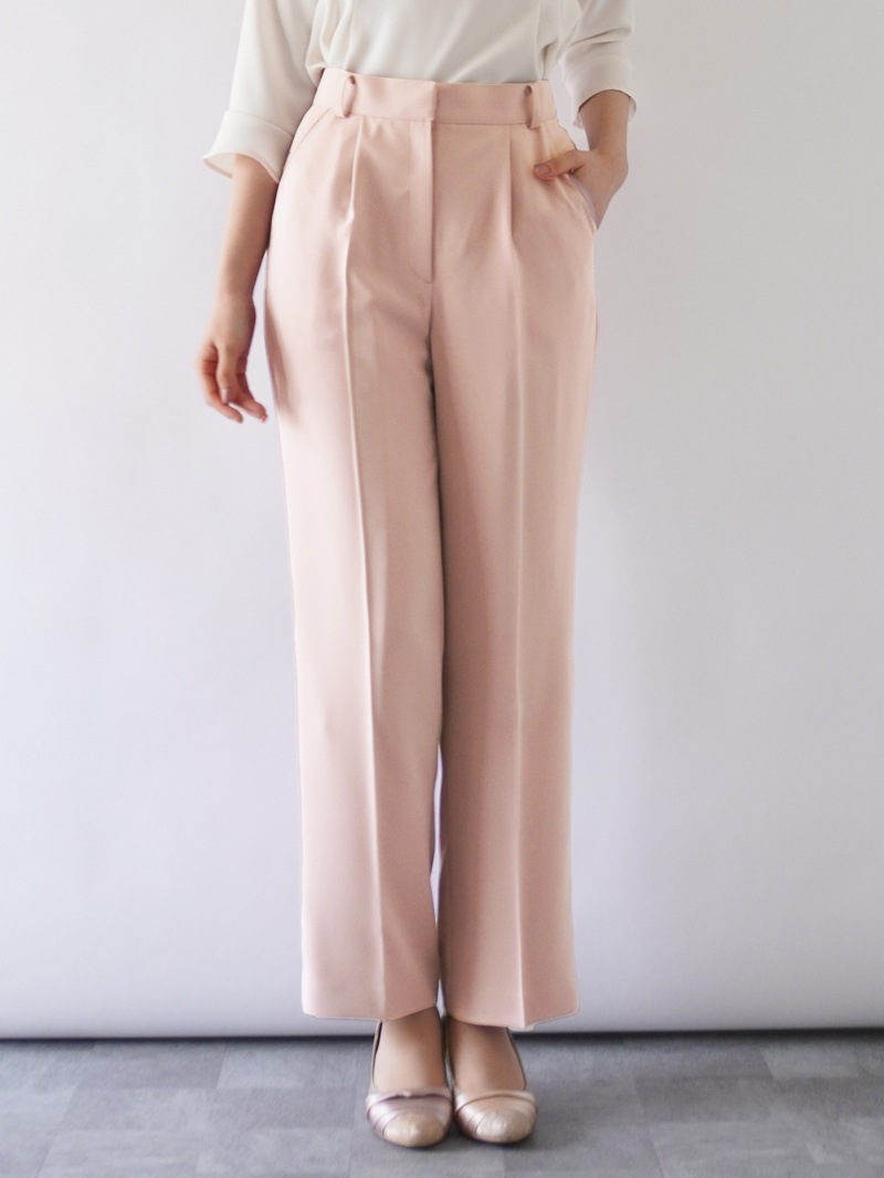 【再値下げ：20%→30%OFF】フレンチキスストレートパンツ
