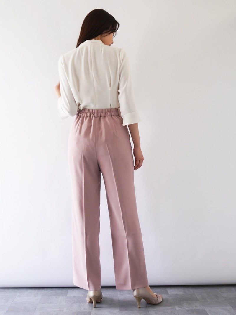 【再値下げ：20%→30%OFF】フレンチキスストレートパンツ