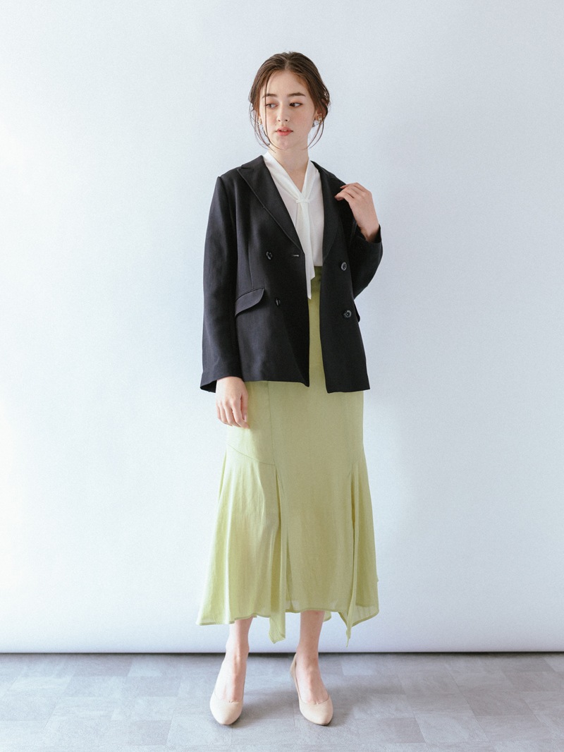 袖プリーツタイ付ブラウス｜KarLParkLane Style ONLINE SHOP