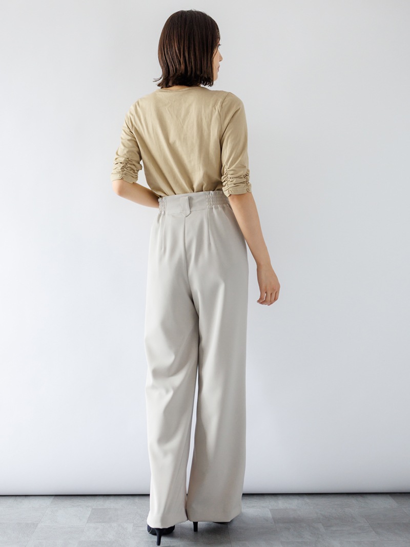 ギャザー袖BIGカットソー 20%OFF】無地 ギャザーカットソー｜KarLParkLane Style ONLINE SHOP