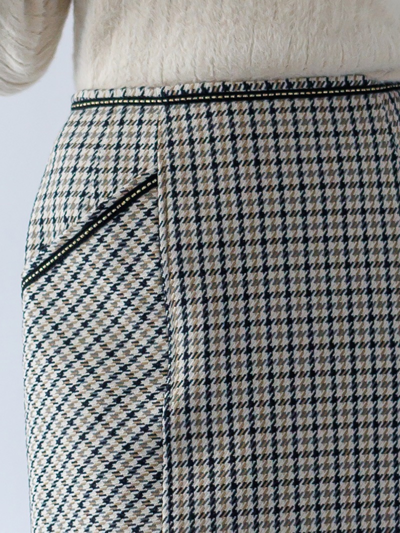 【50%OFF】ガンクラブ切替ストレートスカート