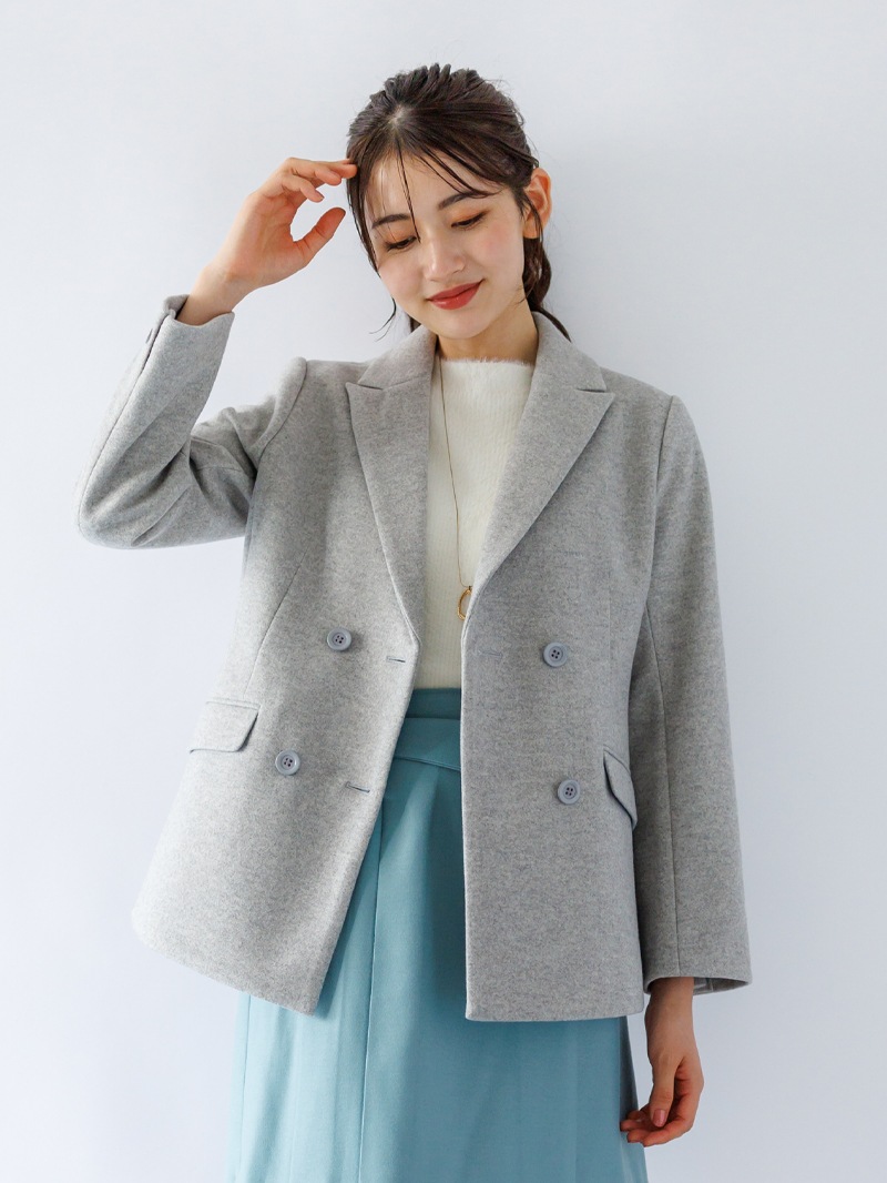 【50%OFF】ニードルパンチピークドジャケット