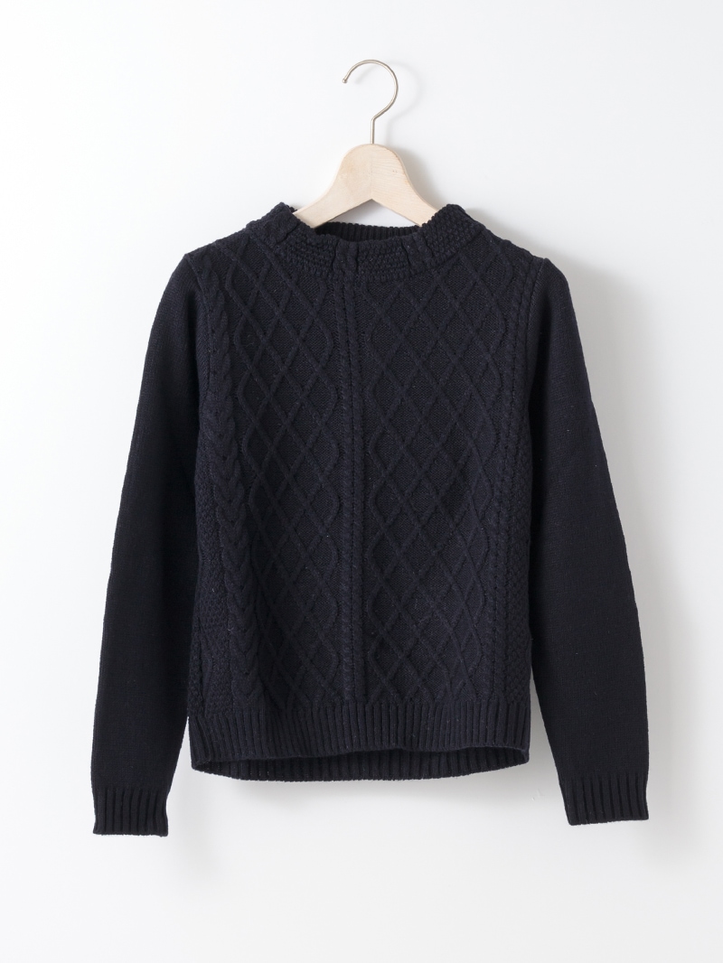 【NEW】カールパークレーン（Karl Park Lane）/ローゲージ ケーブル編みニット 30%OFF】ローゲージ ケーブル編みニット｜KarLParkLane Style ONLINE SHOP
