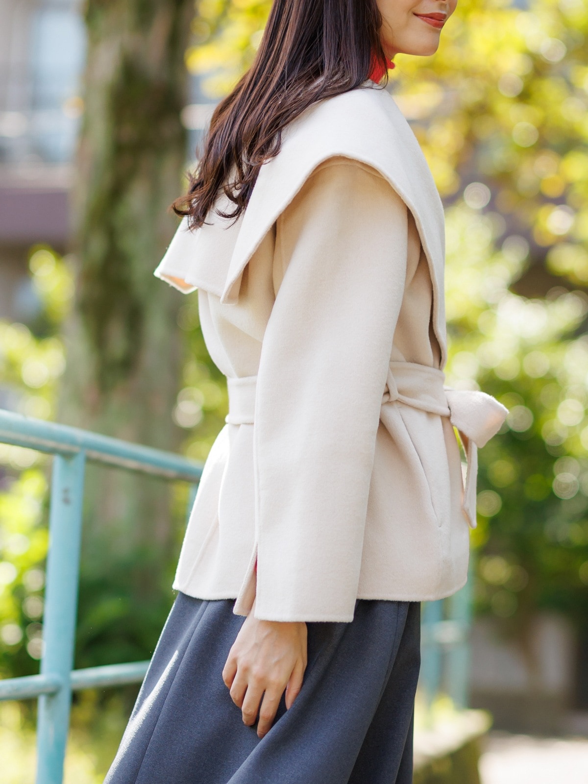 【70%OFF】リバーシブル仕立てはおりコート