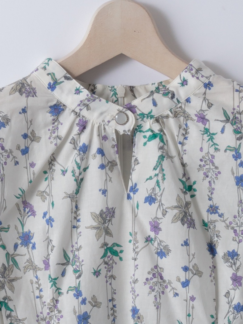 【30%OFF】綿プリント フレアー袖チュニック＜アウトレット＞