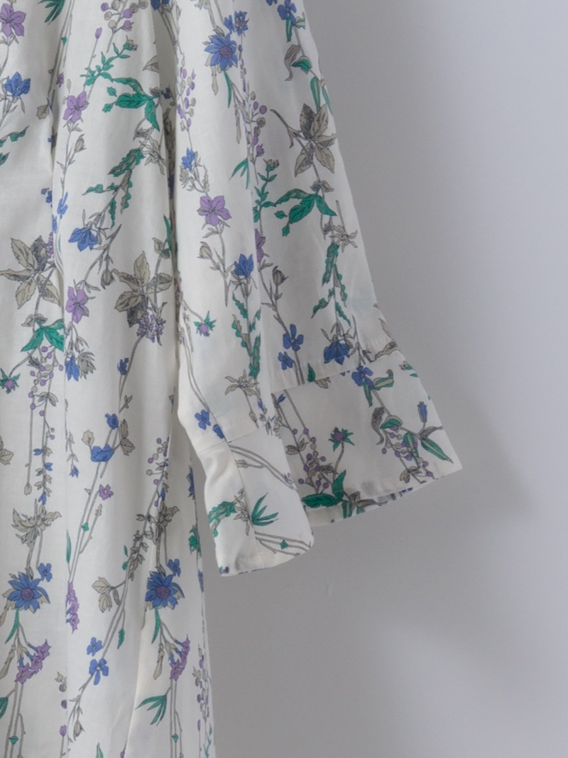 【30%OFF】綿プリント フレアー袖チュニック＜アウトレット＞