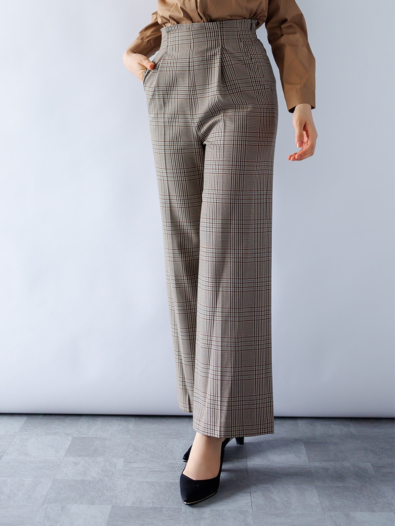 50%OFF】グレンチェック太身パンツ｜KarLParkLane Style ONLINE SHOP