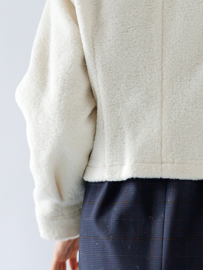 【50%OFF】ブークレージップアップブルゾン