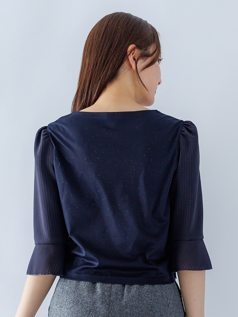 【40%OFF】裾しばりカットソー