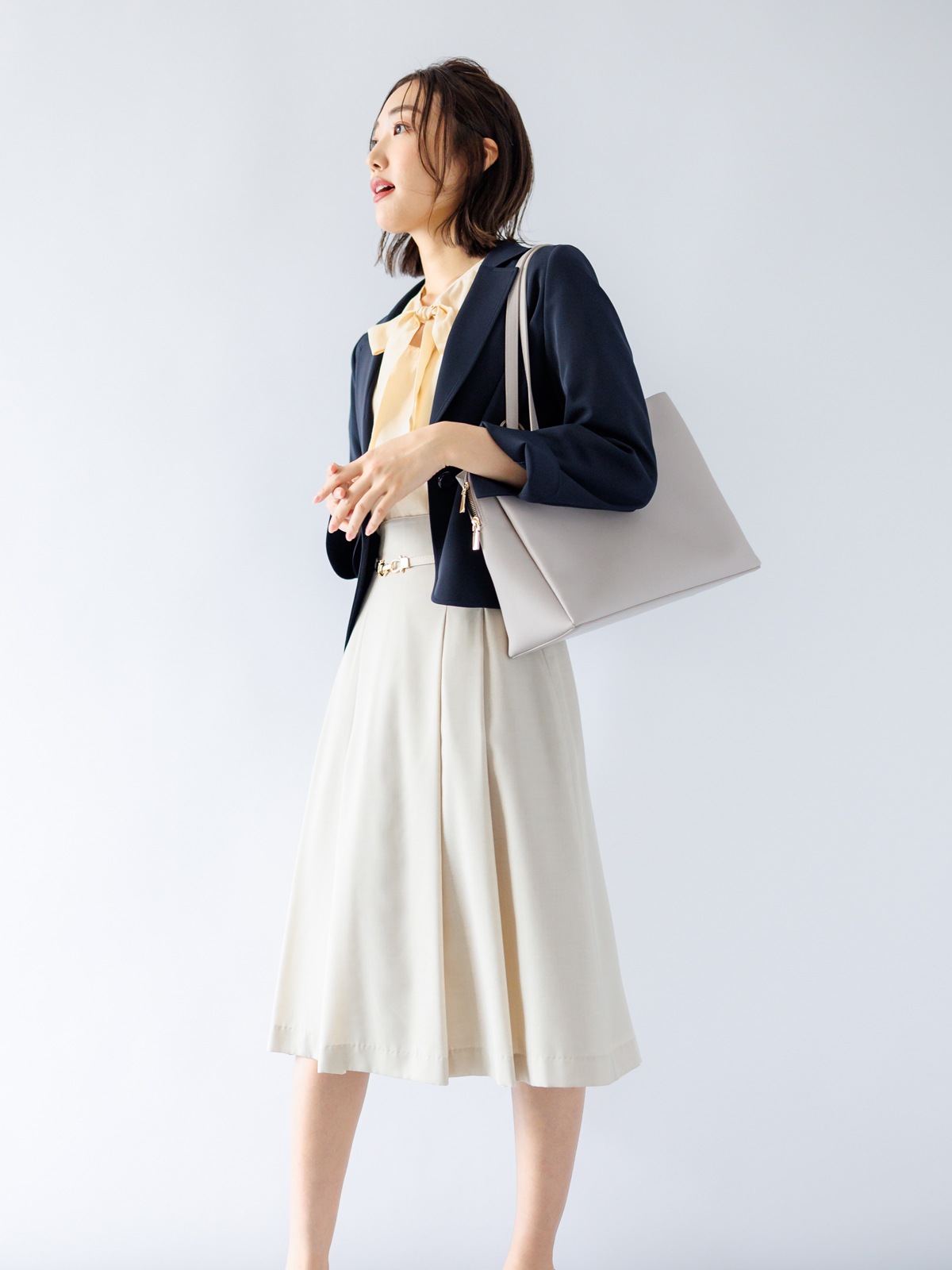 【限定70％OFF】ＣＵ／ツイルタックスカート