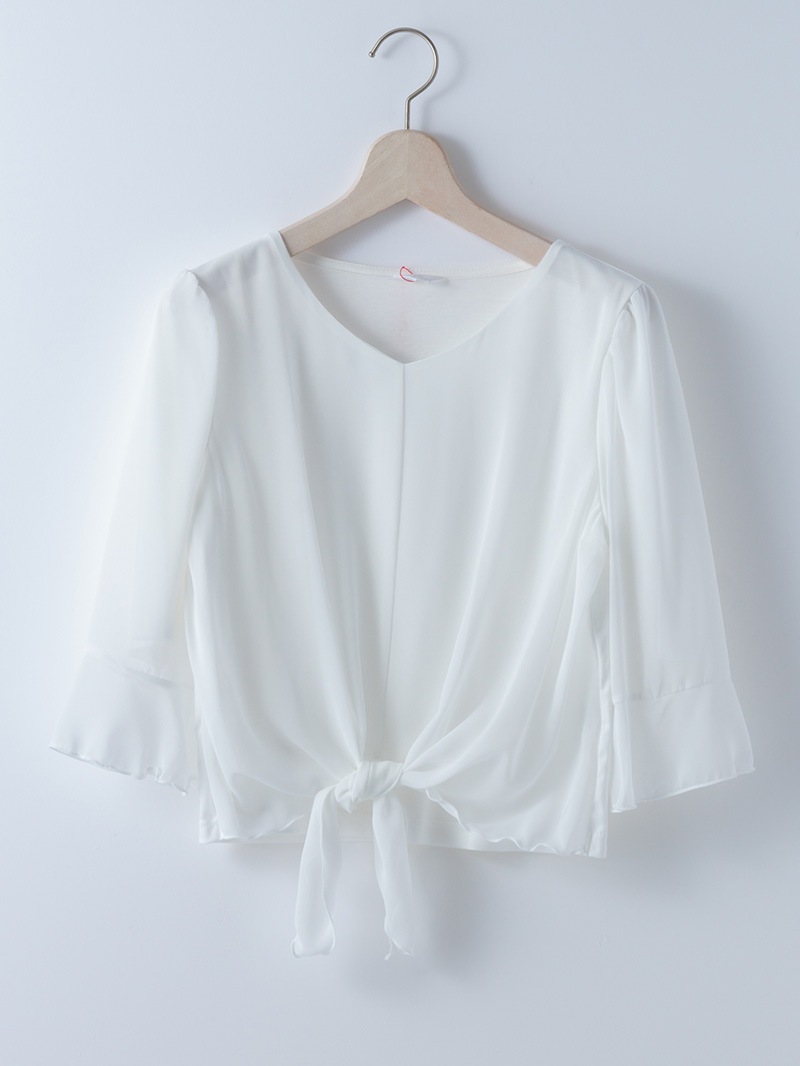 【40%OFF】裾しばりカットソー