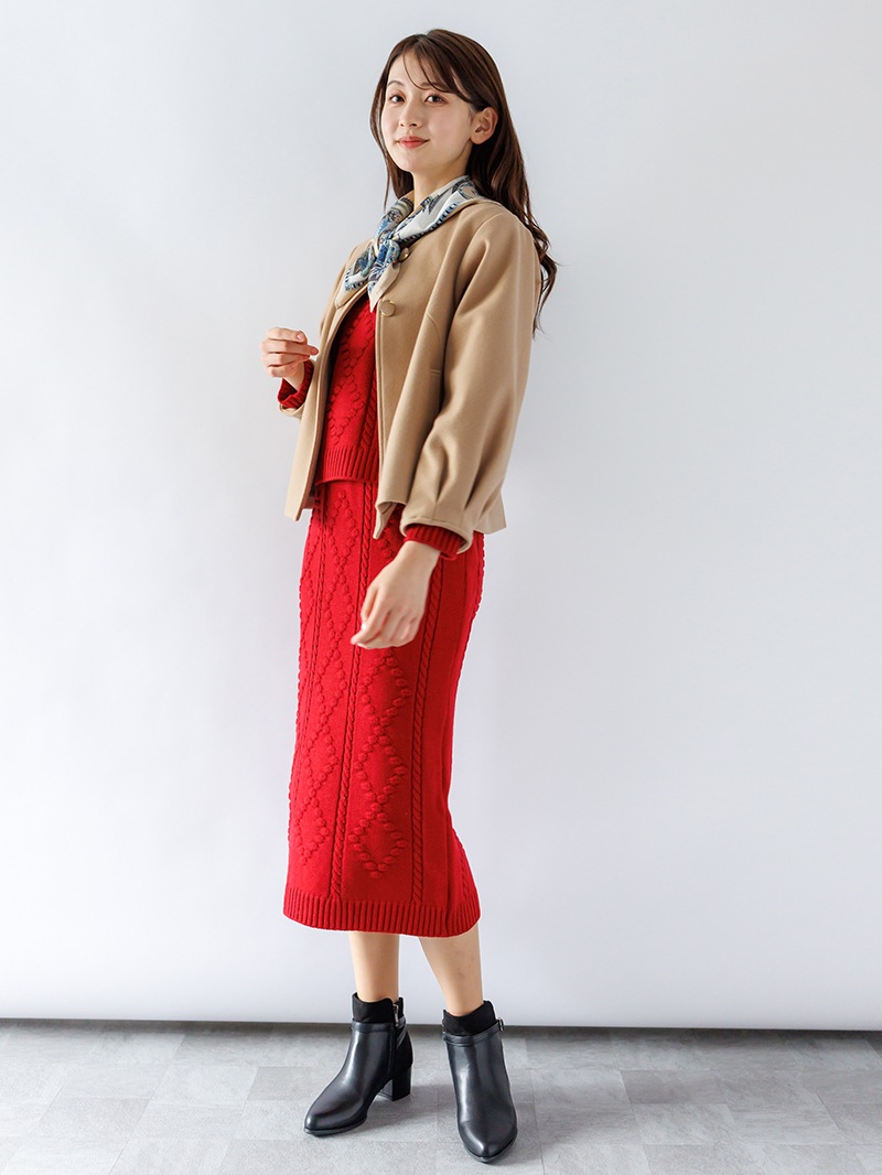 【30%OFF】ジャッカル ノーカラーショートコート