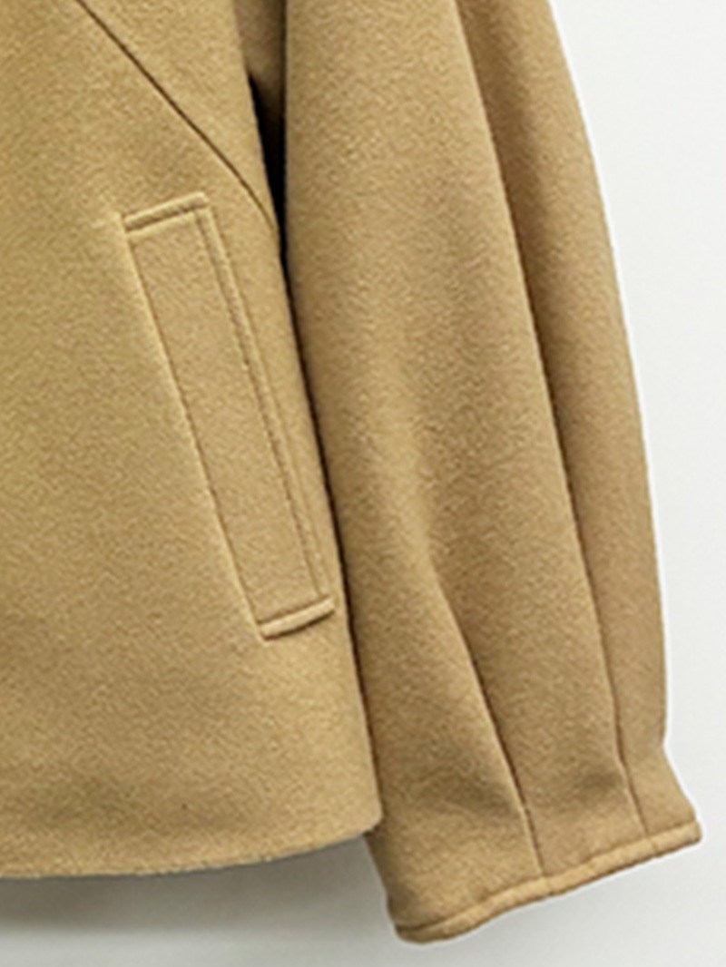 【30%OFF】ジャッカル ノーカラーショートコート