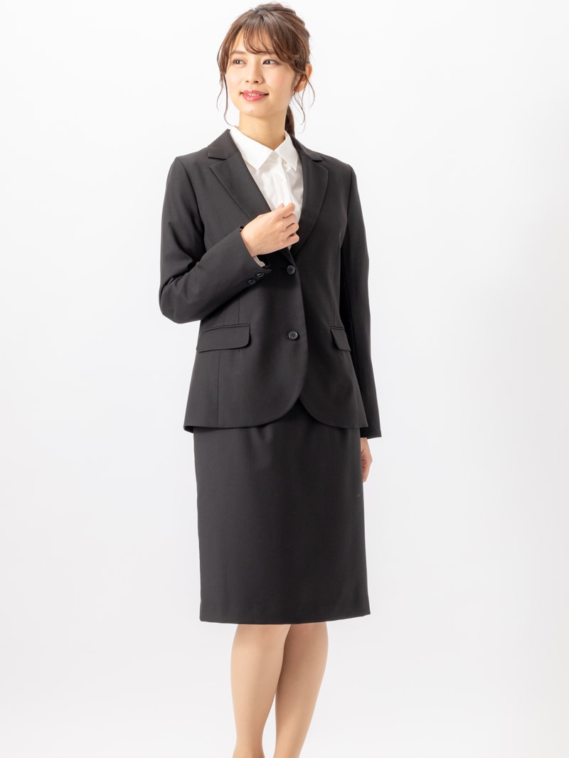 マイクロT/Rギャバストレッチウォッシャブルタイトスカート