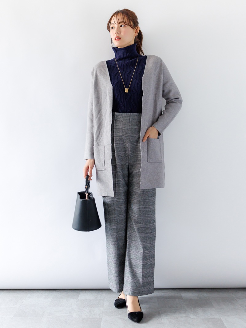 7Gケーブル ハイネックニット＜アウトレット均一価格＞