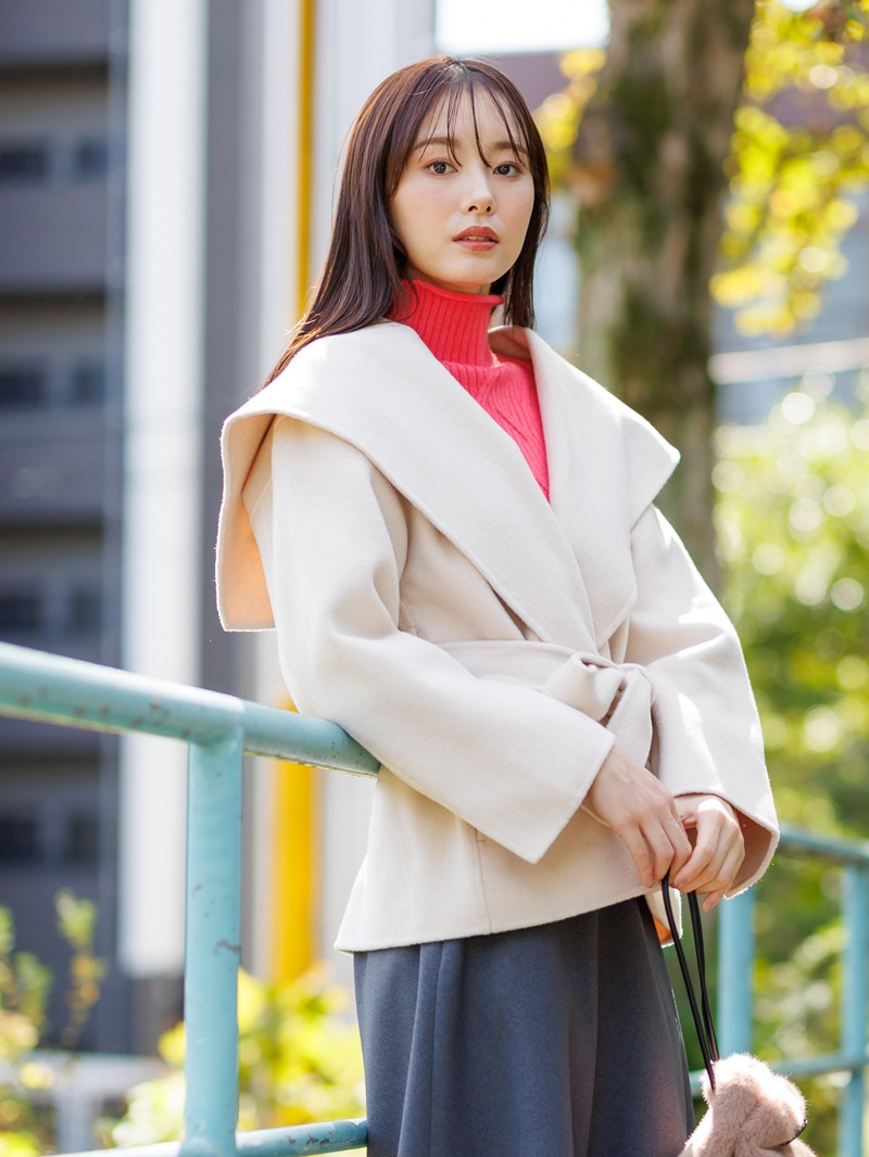 7Gケーブル ハイネックニット＜アウトレット均一価格＞