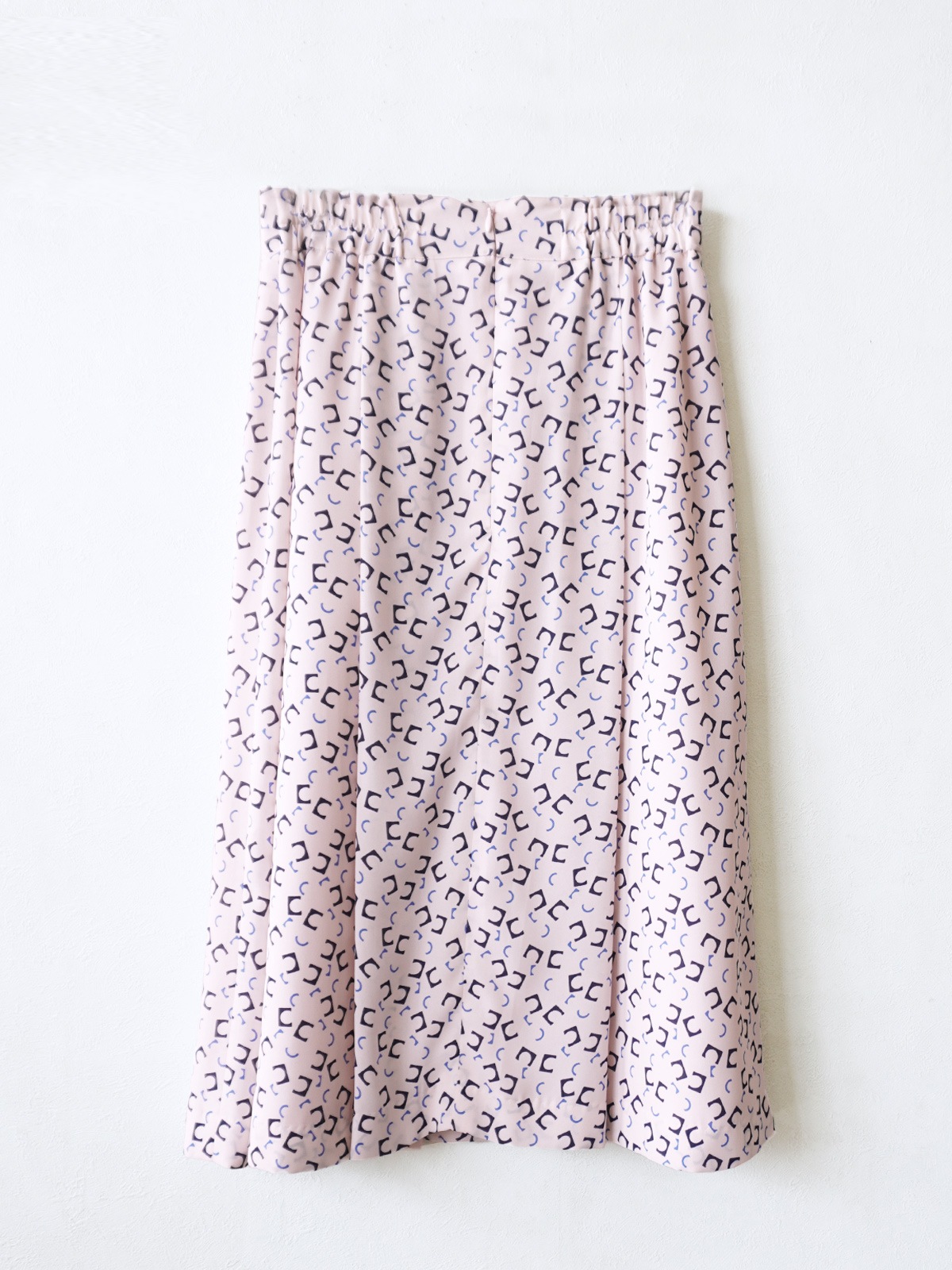 キカガクプリントタックスカート