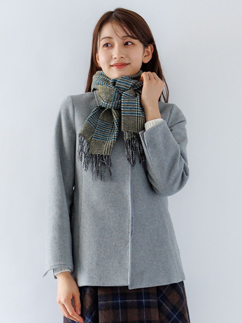 【30%OFF】ジャッカル 比翼ショートコート