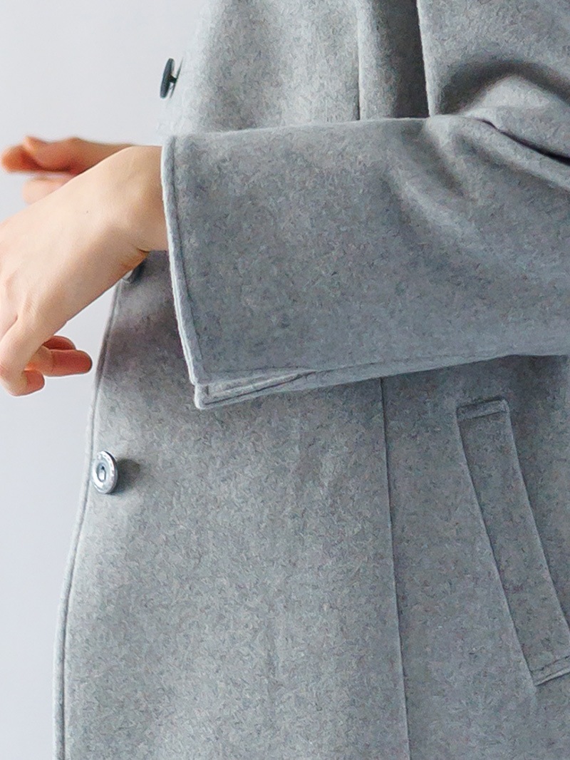 【30%OFF】ジャッカル 比翼ショートコート