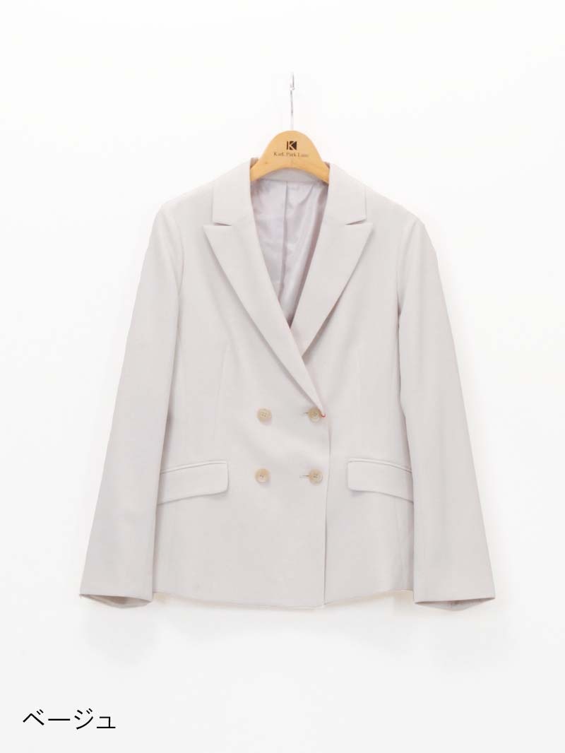 麻風ピークドラペルダブルブレストジャケット｜KarLParkLane Style