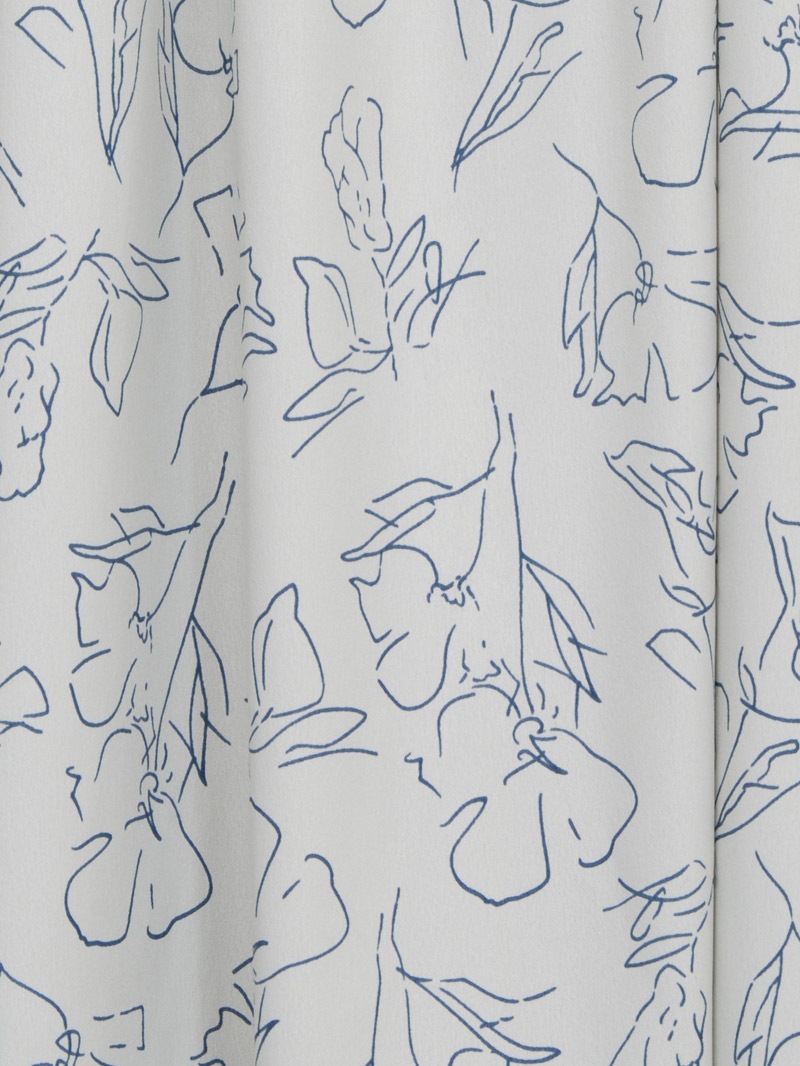 【均一価格】線画シャーリングワンピース＜春夏物アウトレット＞