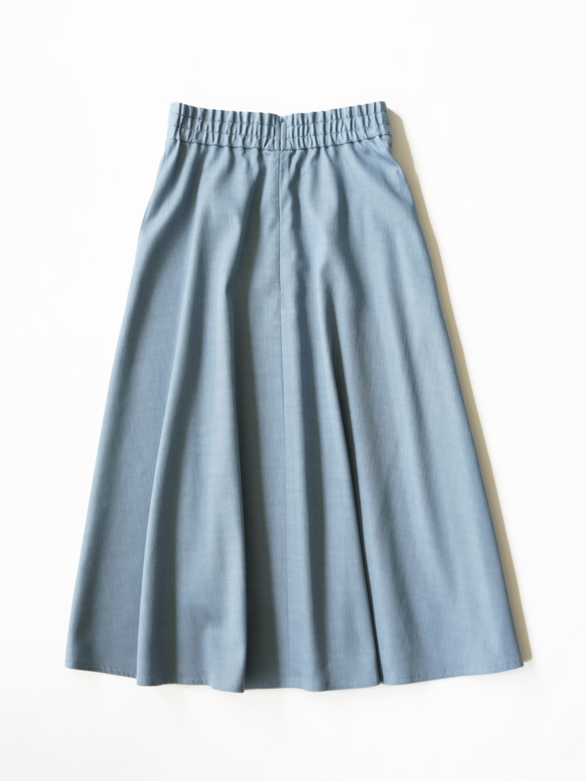 オトナデニム巻風フレアースカート