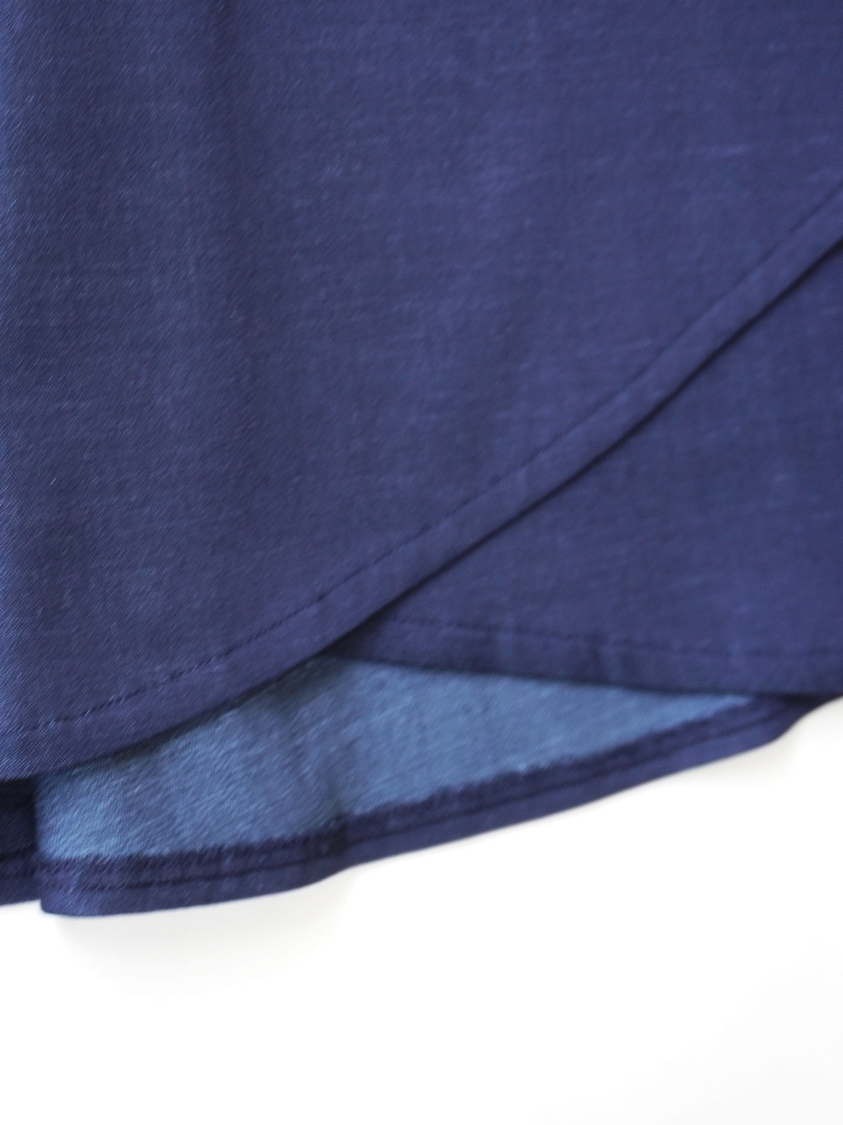 オトナデニム巻風フレアースカート