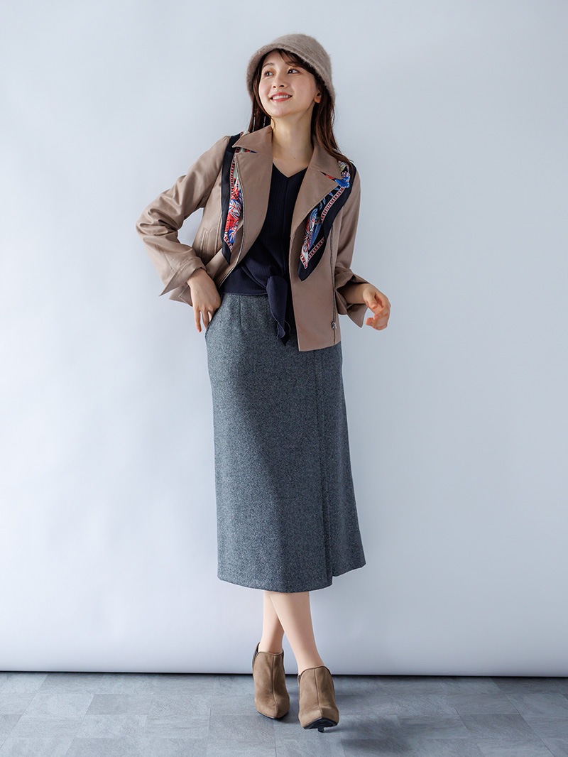 【40%OFF】オパール裾しばりカットソー