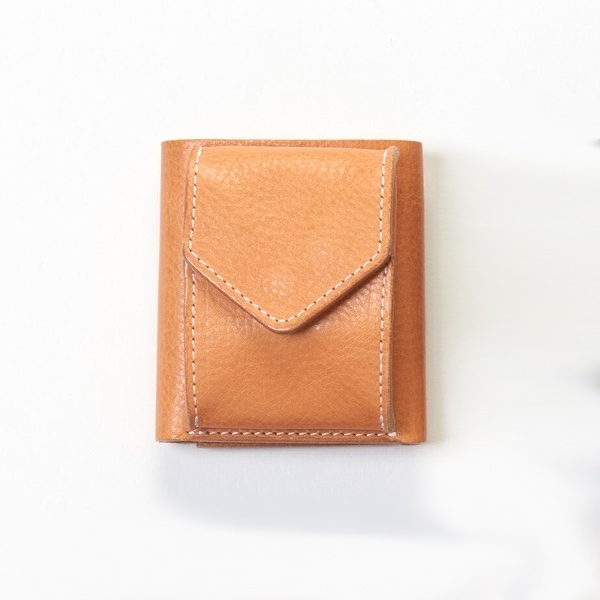 エンダースキーマ trifold wallet -natural-