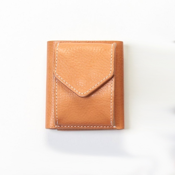 エンダースキーマ　trifold wallet　-natural-