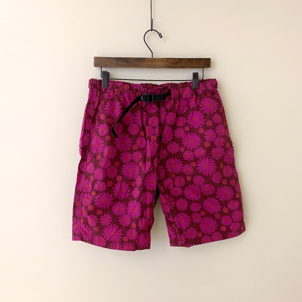 ティグルブロカンテ マーガレットツイル イージーショートパンツ unisex ボルドー