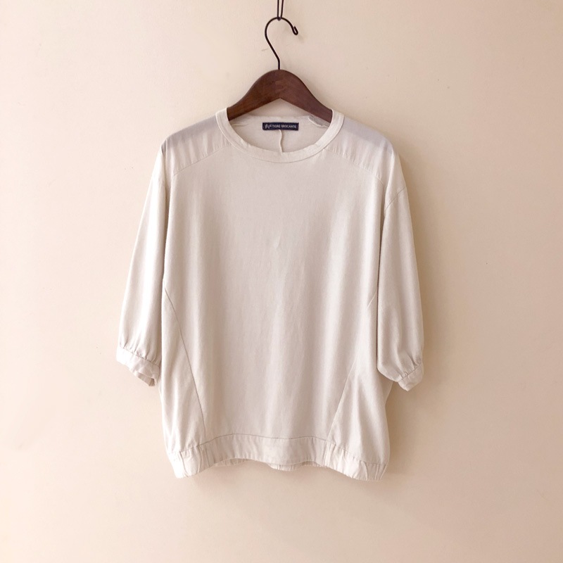ティグルブロカンテ 20天竺 スウィッチヘム Tシャツ natural