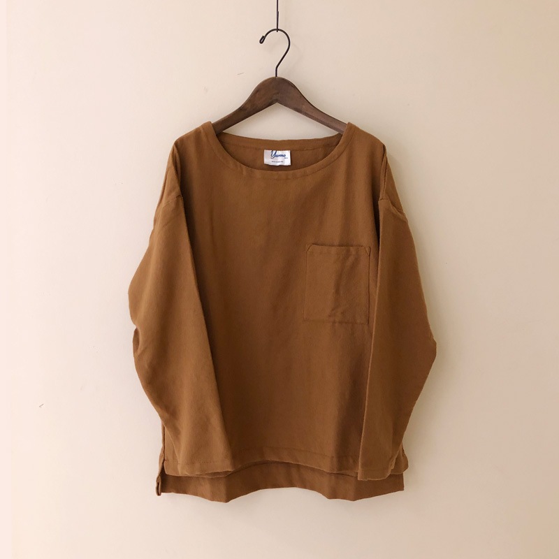 ヤーモ WAREHOUSE SMOCK W/C TWILL Camel