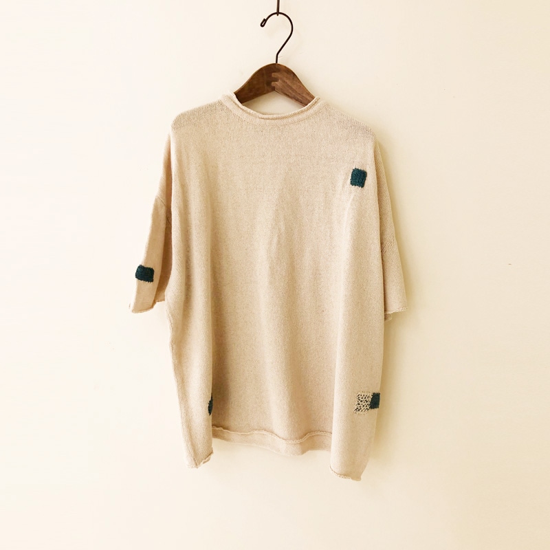 ティグルブロカンテ Patch up カットオフ ベニス S/ST unisex Natural