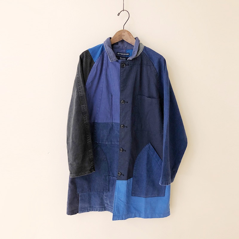 ティグルブロカンテ Re.EURO ワークMix Bakerloo コート Navy Mix Fsize