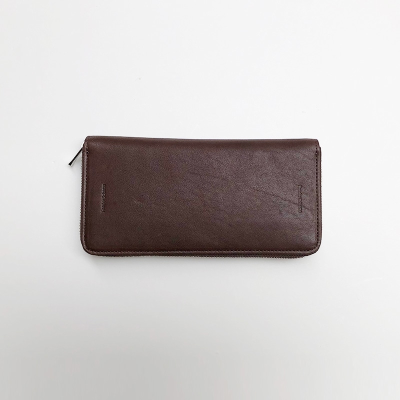 エンダースキーマ　long zip purse -choco-