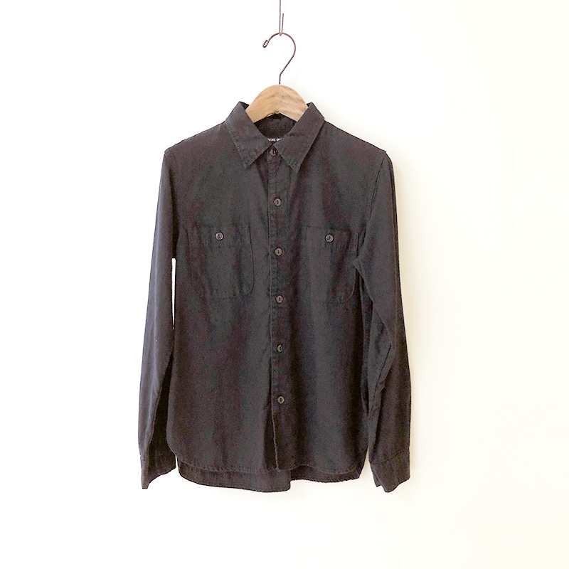 ティグルブロカンテ French Work Chambray Shirt Navy