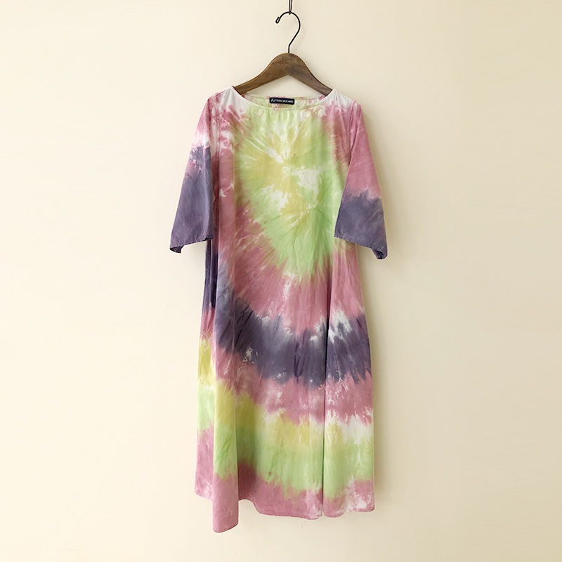 ティグルブロカンテ トランスランダム フレア S/S ワンピース PinkMix