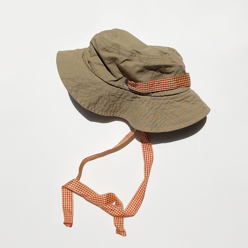 ティグルブロカンテ ジンバブエ レディースtieハット Light Beige