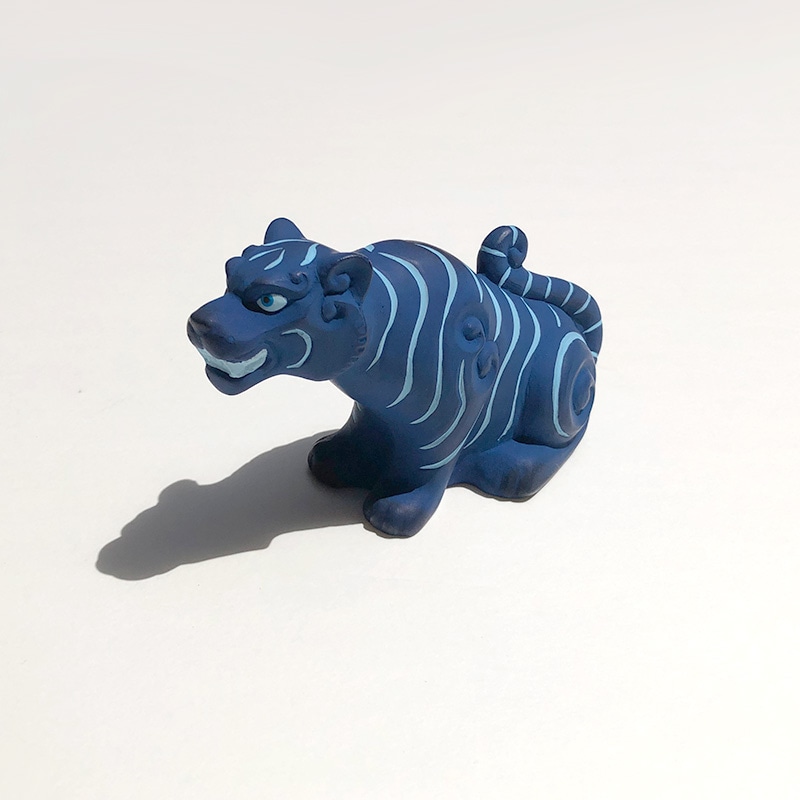 ティグルブロカンテ 狛虎 博多人形 Navy