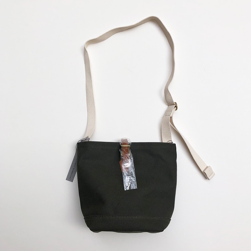 J&S FRANKLIN & ARTS&CRAFTS Bucket SHOULDER Olive