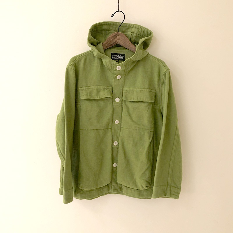 ティグルブロカンテ ビックマック綾 ボースンアノラック unisex YellowGreen