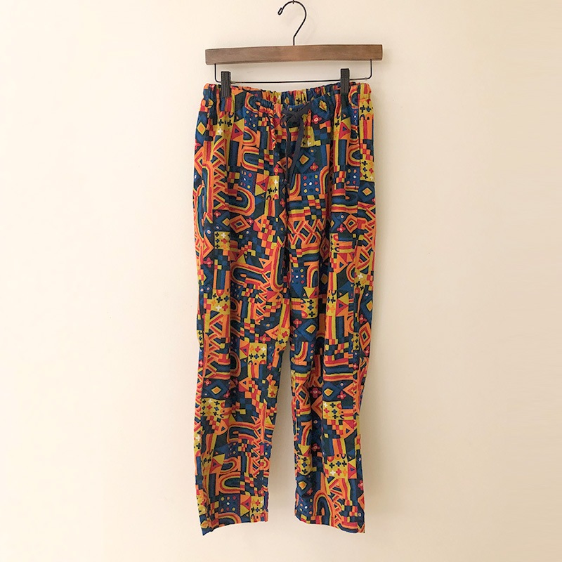 ティグルブロカンテ レインボービレッジネル タゴサクロングパンツ unisex Rainbow