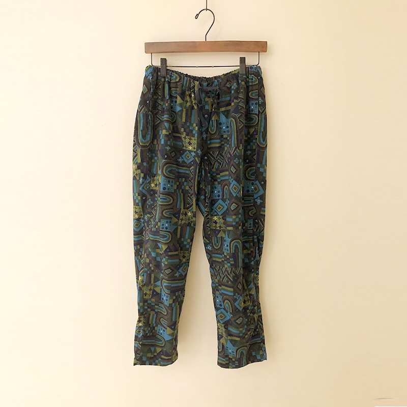 ティグルブロカンテ レインボービレッジネル タゴサクロングパンツ unisex DarkGreen