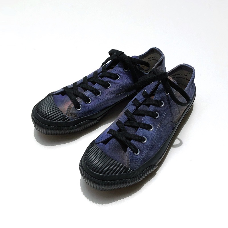 PRAS　プラス SHELLCAP LOW　Uneven Dye 　NAVY×BLACK