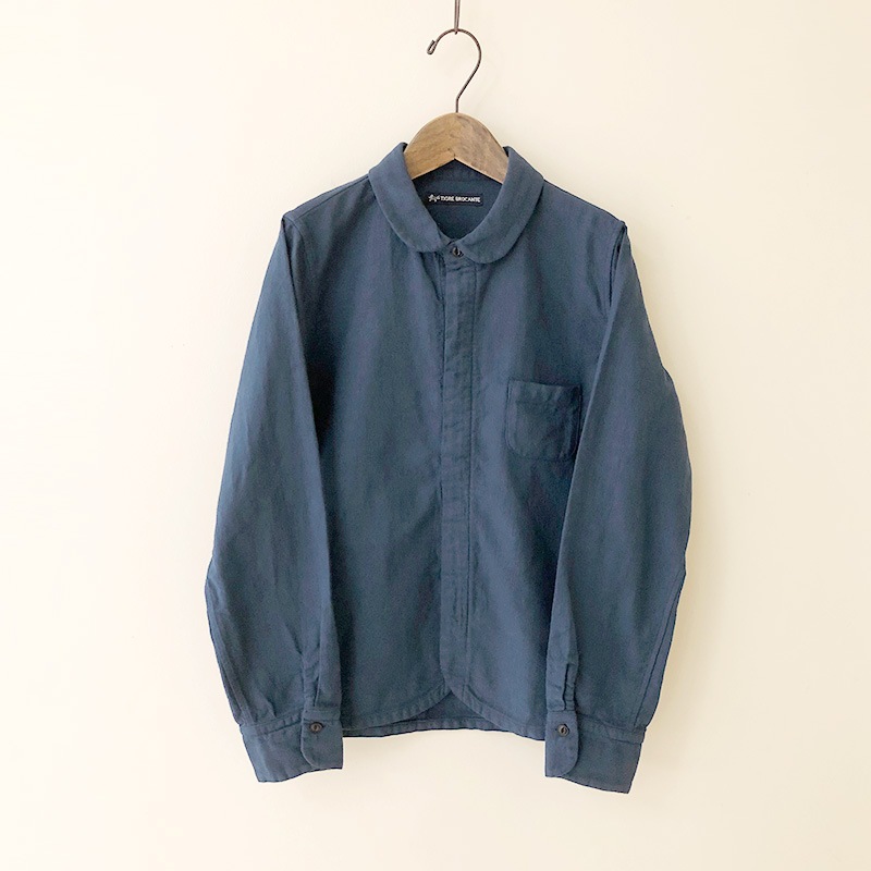 ティグルブロカンテ Vintageオックス エスプリ L/S シャツ DarkBlue