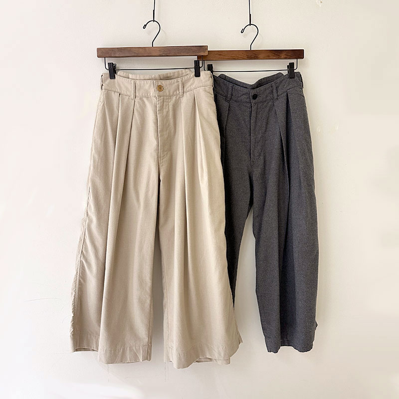 ティグルブロカンテ ビエラネルツイル ハカマパンツ unisex