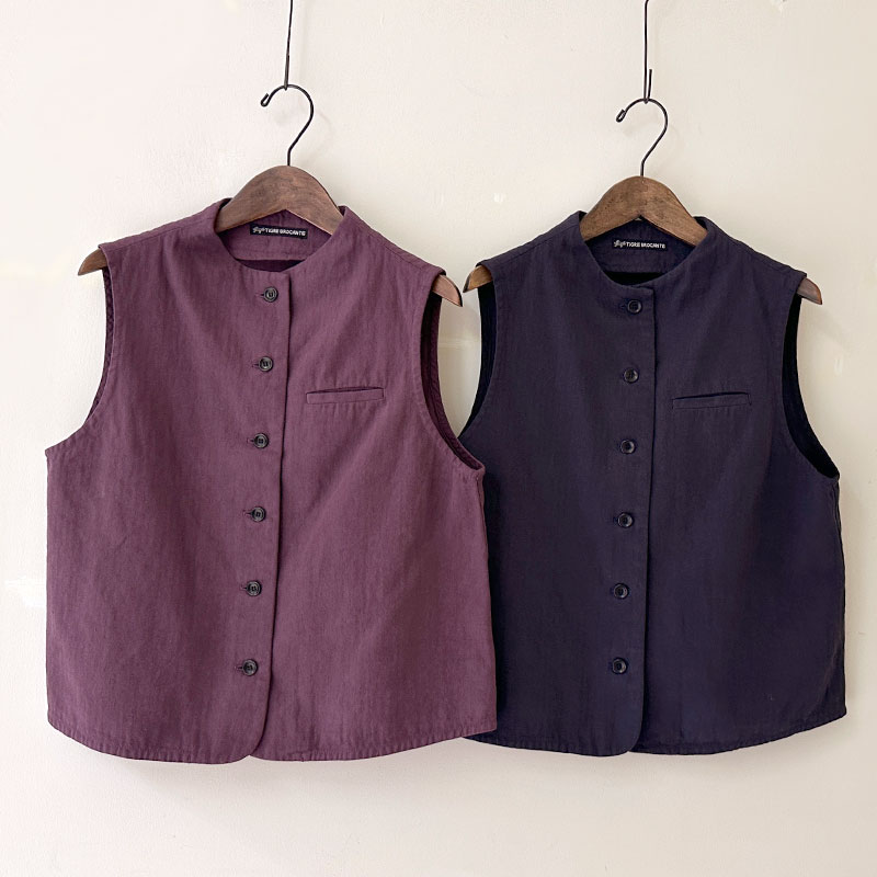 ティグルブロカンテ BDヘリンボン ボトルネックベスト | TIGRE